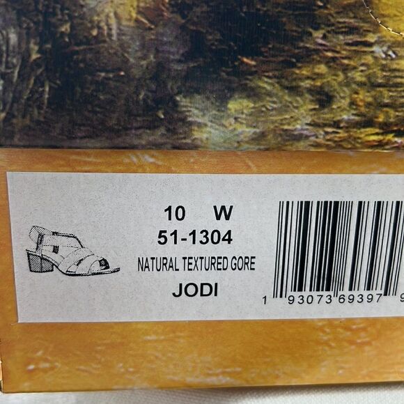 Bella Vita Jodi Stretch Sandals Natural size 10 W - Picture 8 of 8